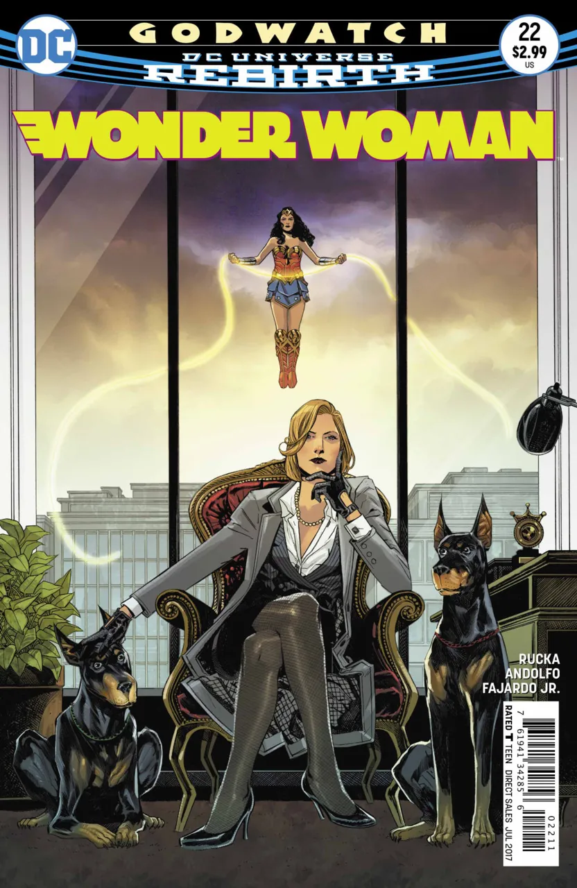 Cover of Wonder Woman #22