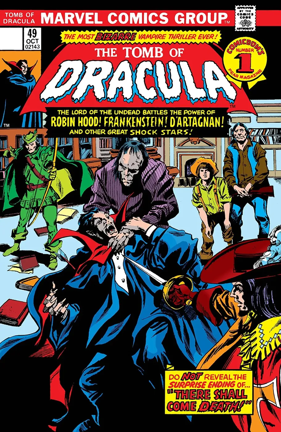 Cover of Tomb of Dracula #49
