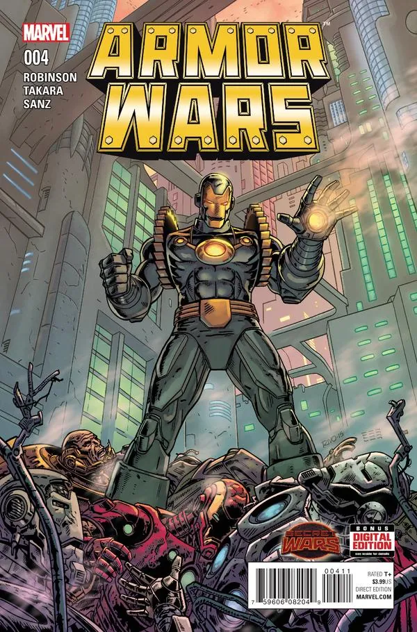 Cover of Armor Wars #4