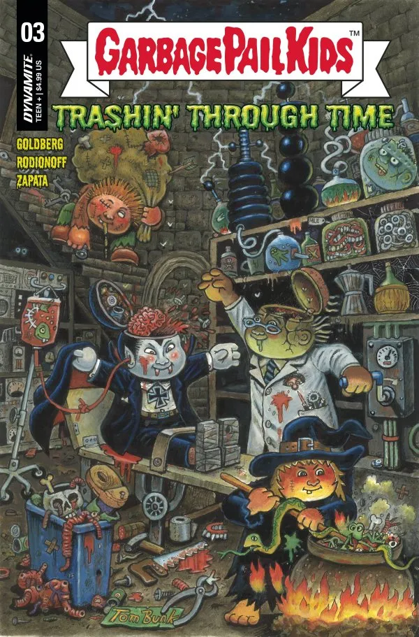 Cover of Garbage Pail Kids: Trashin' Through Time #3