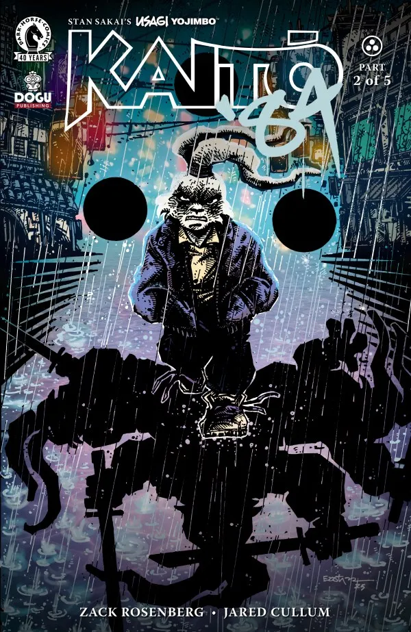 Cover of Usagi Yojimbo: Kaitō '84 #2