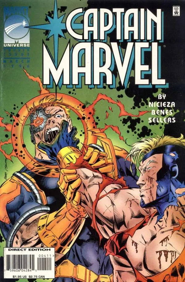 Cover of Captain Marvel #4