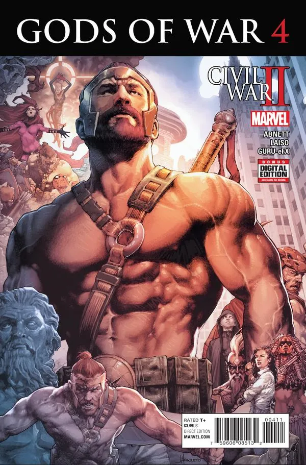 Cover of Civil War II: Gods of War #4