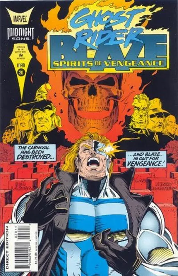 Cover of Ghost Rider / Blaze: Spirits of Vengeance #20