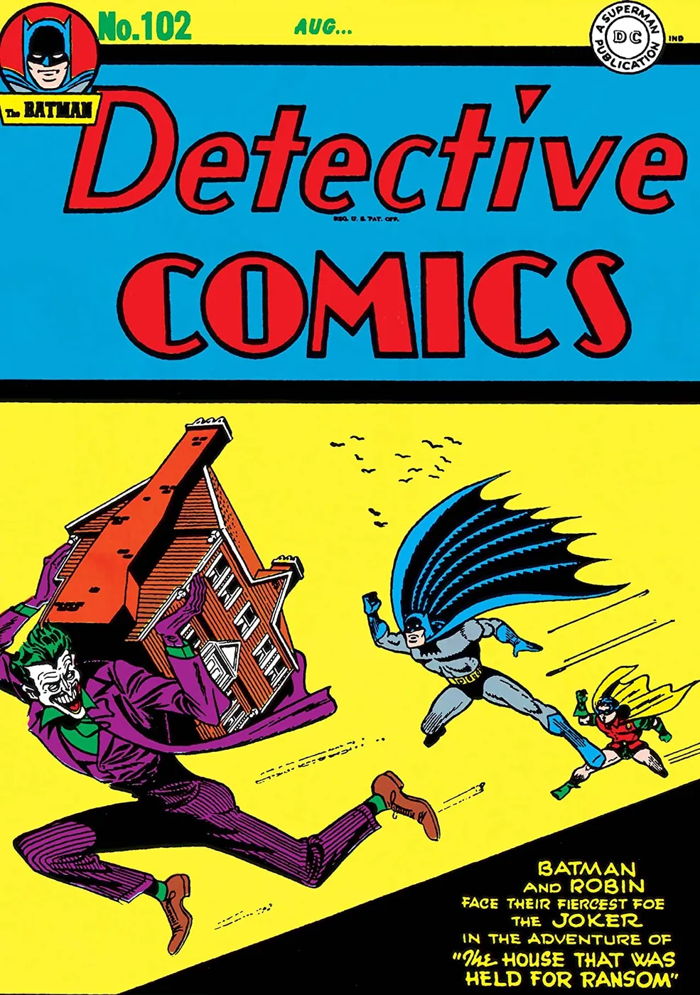 Cover of Detective Comics #102