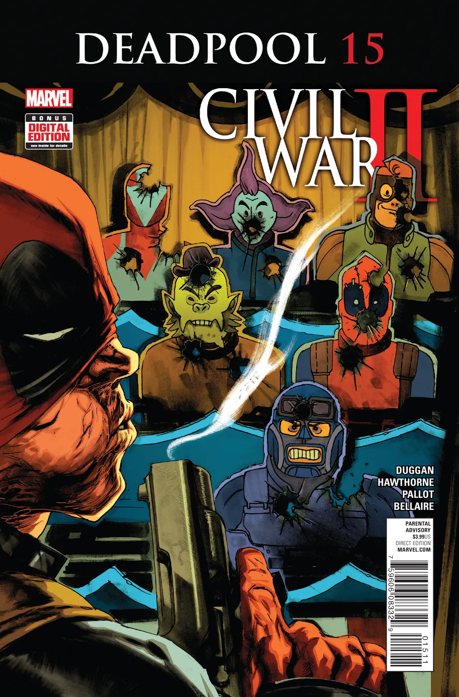 Cover of Deadpool #15