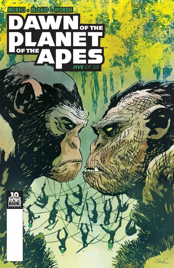 Cover of Dawn of the Planet of the Apes #5