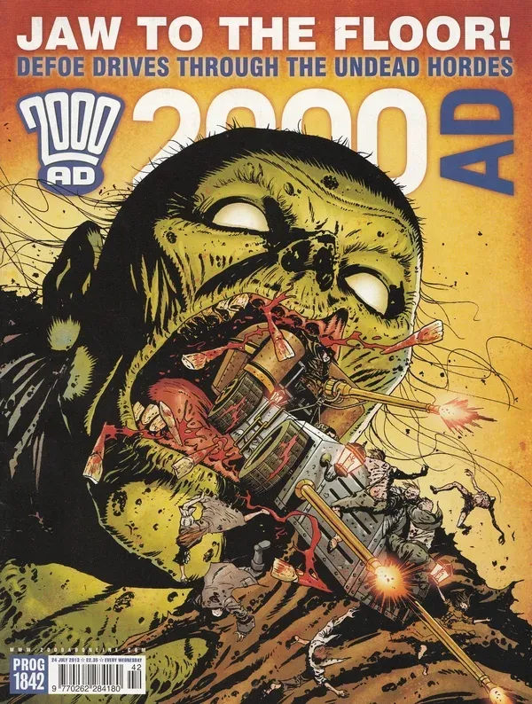 Cover of 2000 AD #1842