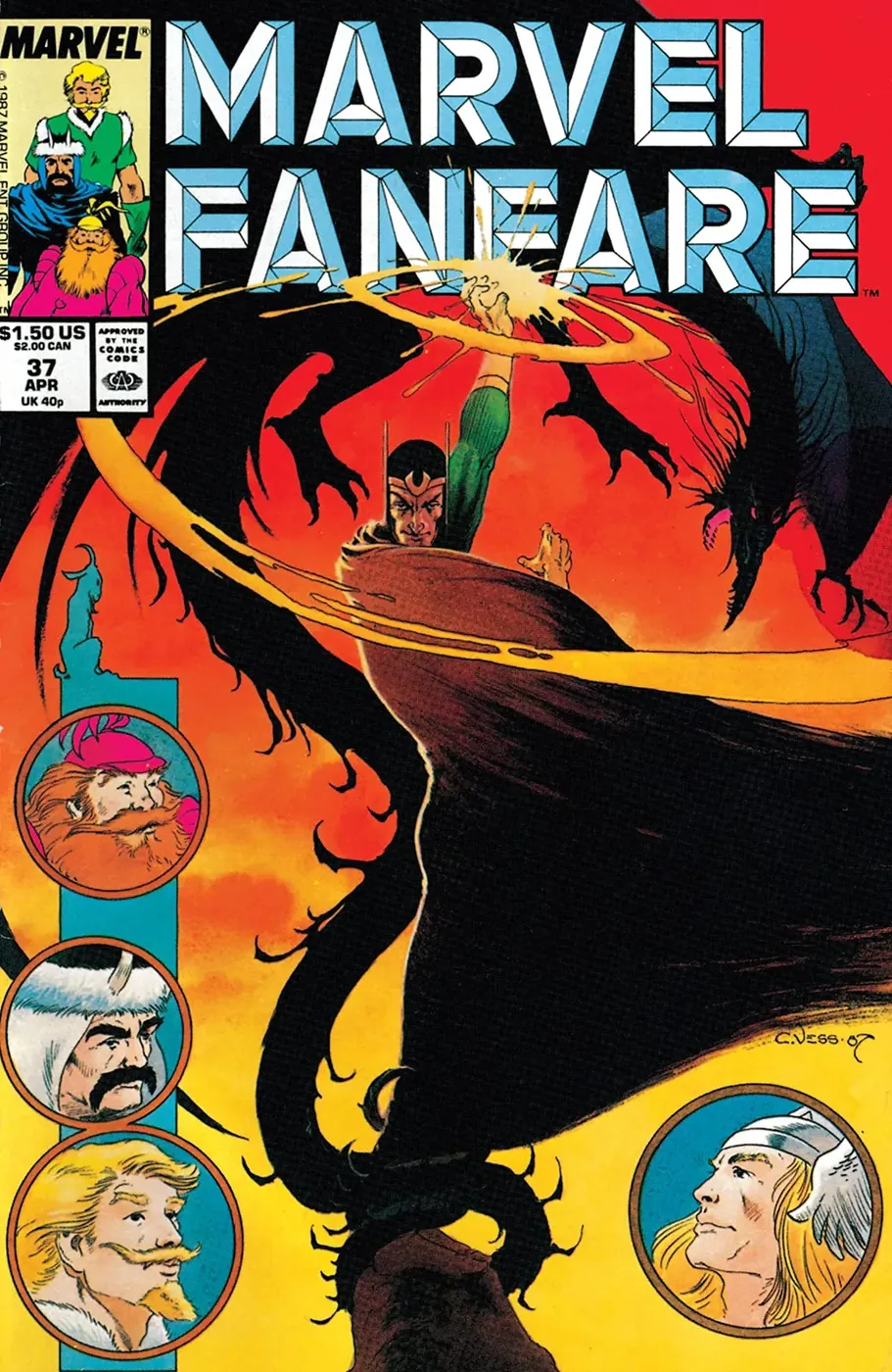 Cover of Marvel Fanfare #37