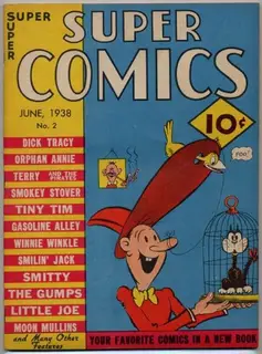 Cover of Super Comics #2