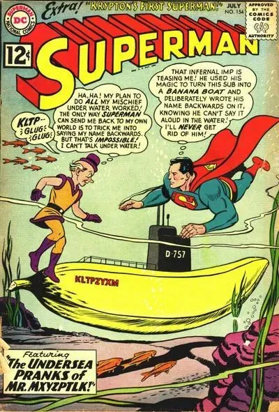 Cover of Superman #154