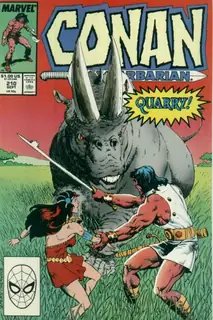 Cover of Conan the Barbarian #210