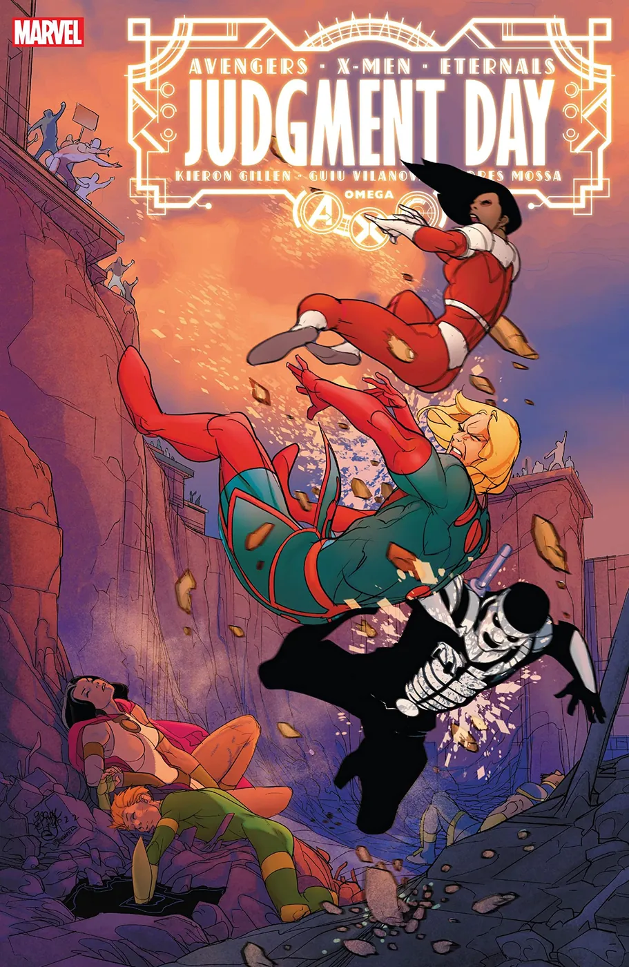 Cover of A.X.E.: Judgment Day Omega #1