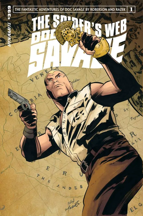Cover of Doc Savage: The Spider's Web #1