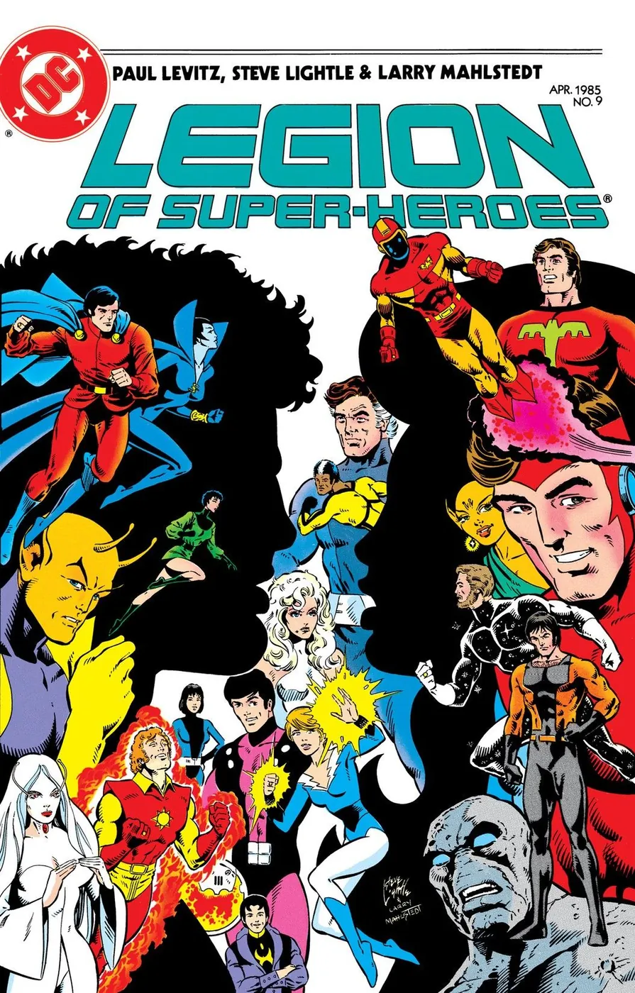 Cover of Legion of Super-Heroes #9
