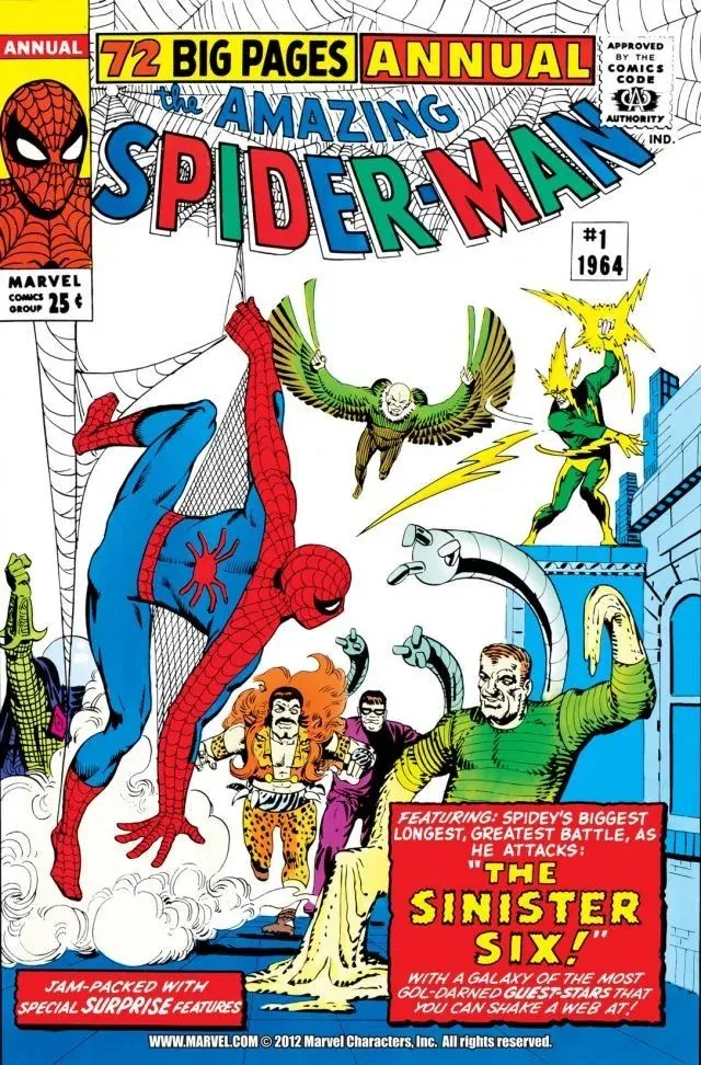 Cover of The Amazing Spider-Man Annual #1