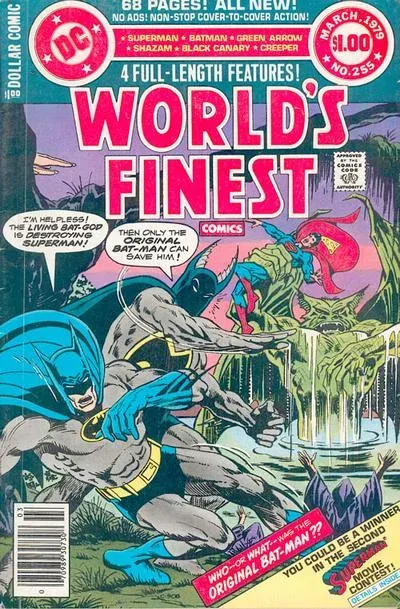 Cover of World's Finest Comics #255