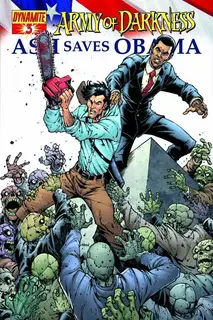 Cover of Army of Darkness: Ash Saves Obama #3