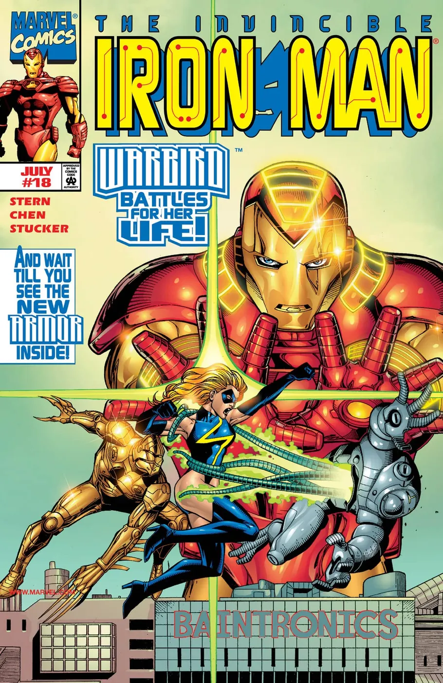 Cover of Iron Man #18