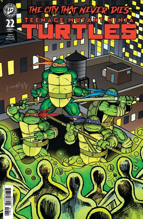 Cover of Teenage Mutant Ninja Turtles #22