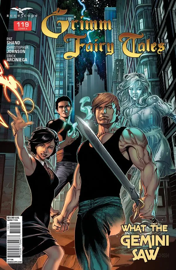 Cover of Grimm Fairy Tales #119