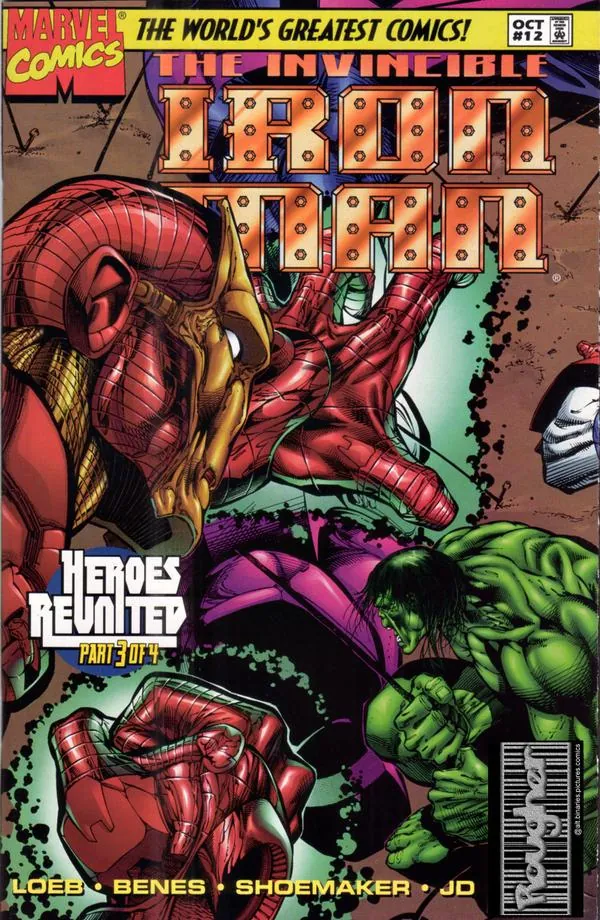 Cover of Iron Man #12