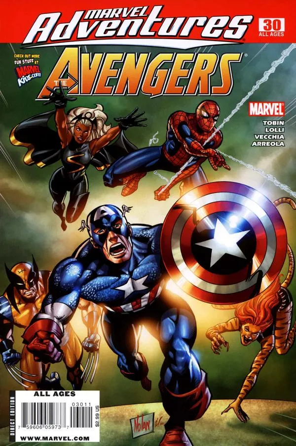Cover of Marvel Adventures The Avengers #30