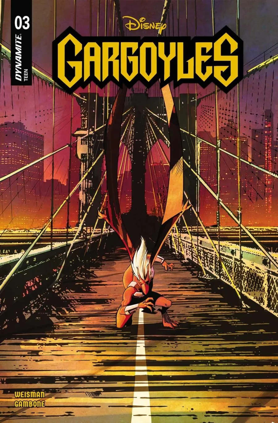 Cover of Gargoyles #3