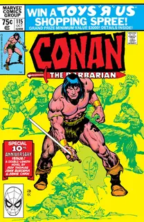 Cover of Conan the Barbarian #115
