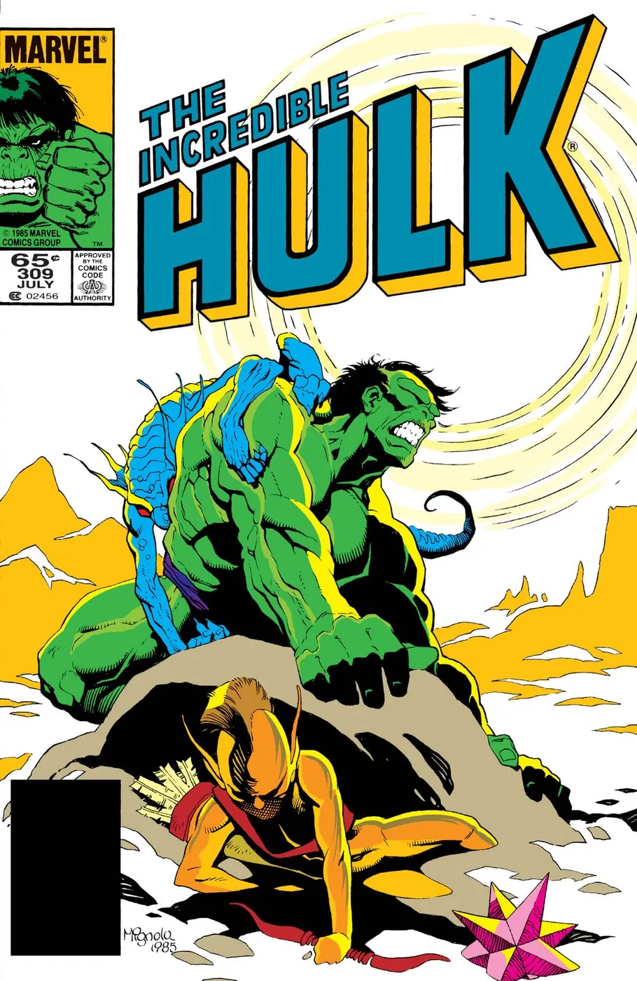 Cover of The Incredible Hulk #309