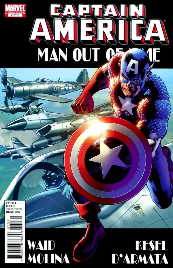 Cover of Captain America: Man Out of Time #2