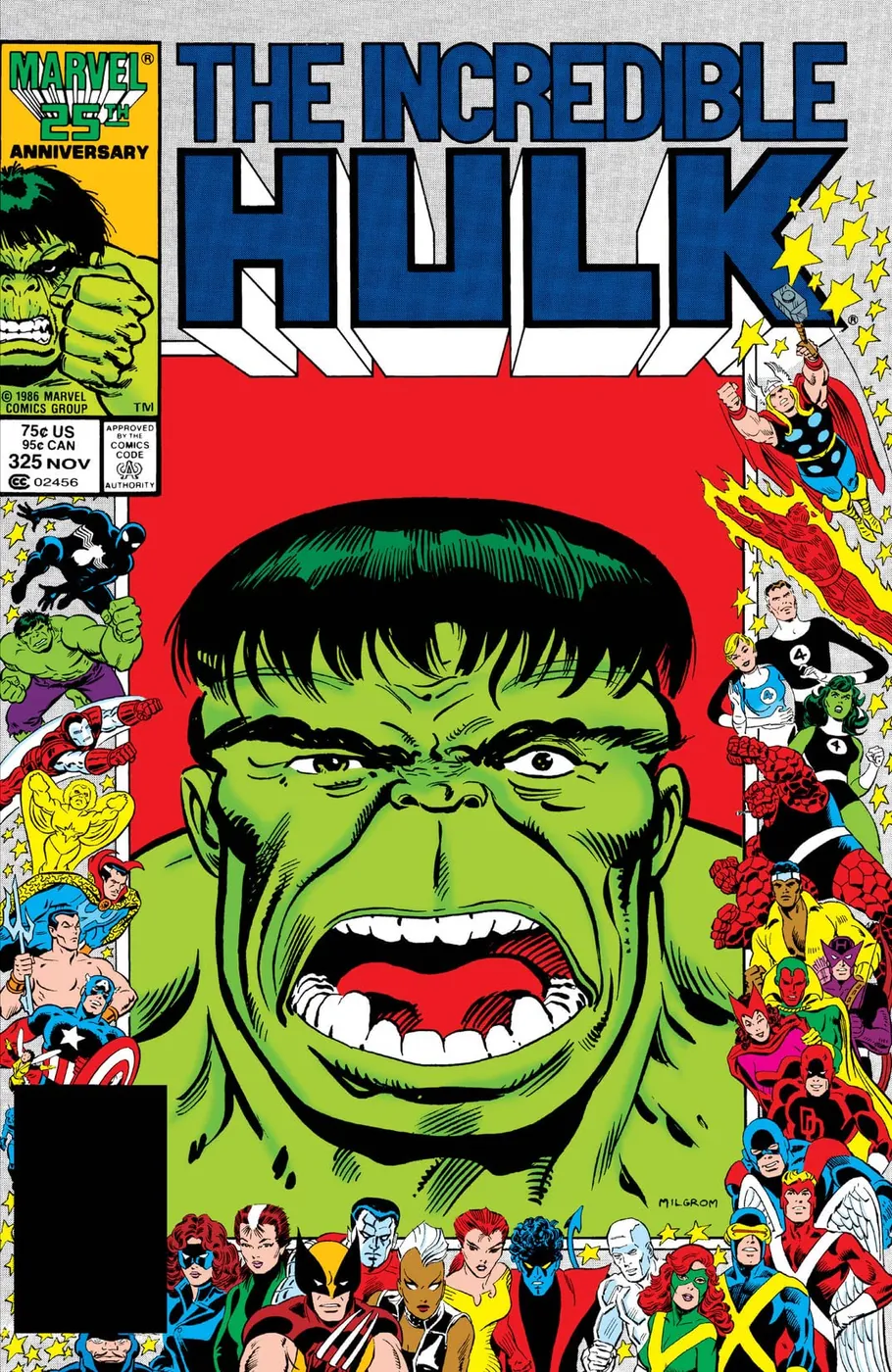 Cover of The Incredible Hulk #325