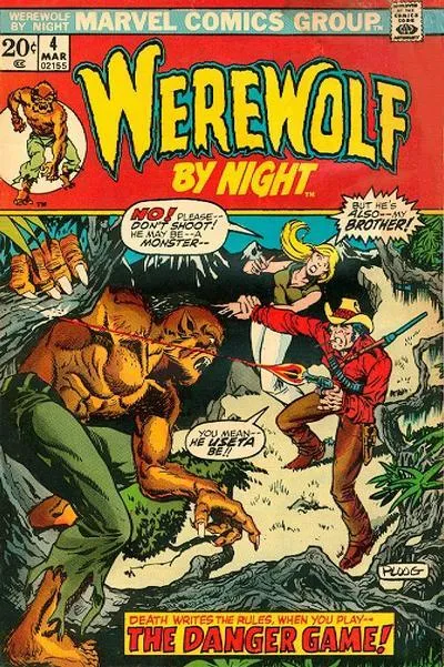 Cover of Werewolf by Night #4