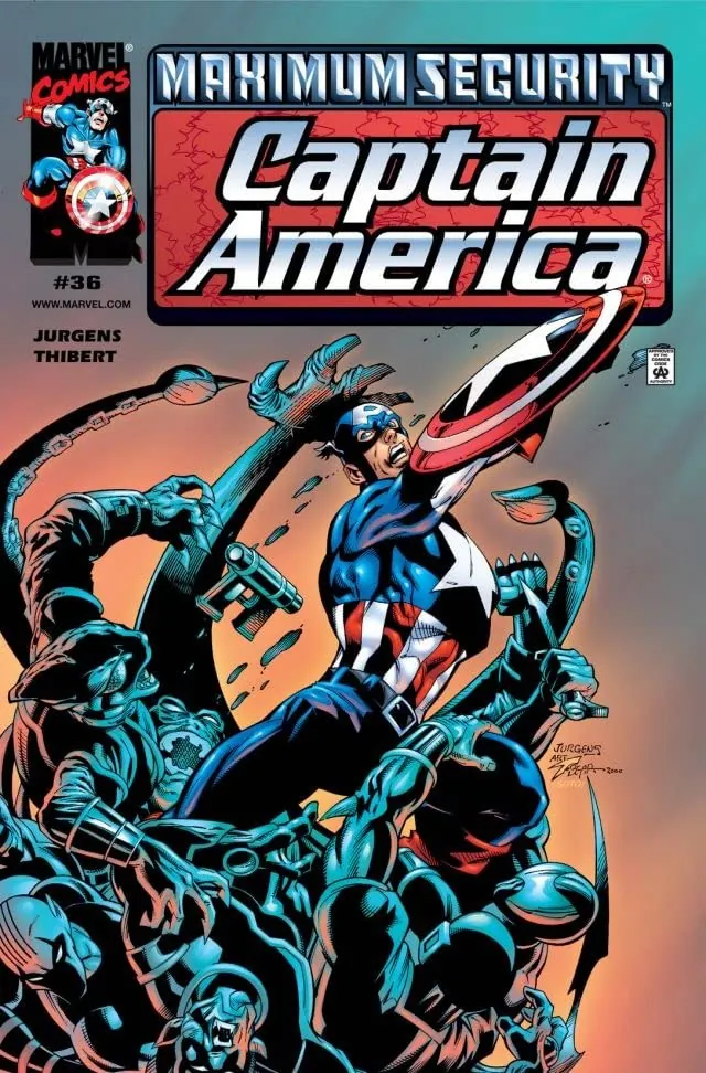 Cover of Captain America #36