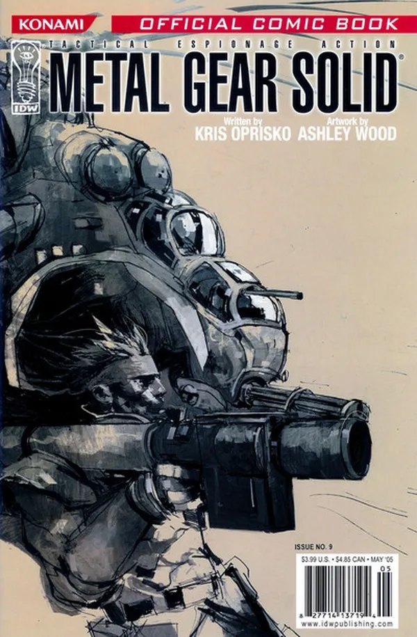 Cover of Metal Gear Solid #9