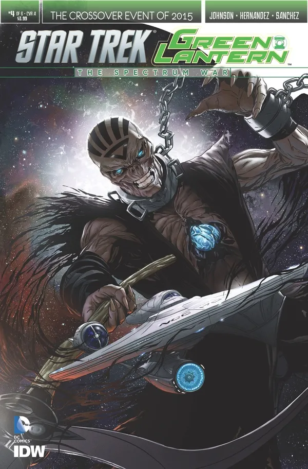 Cover of Star Trek / Green Lantern #4