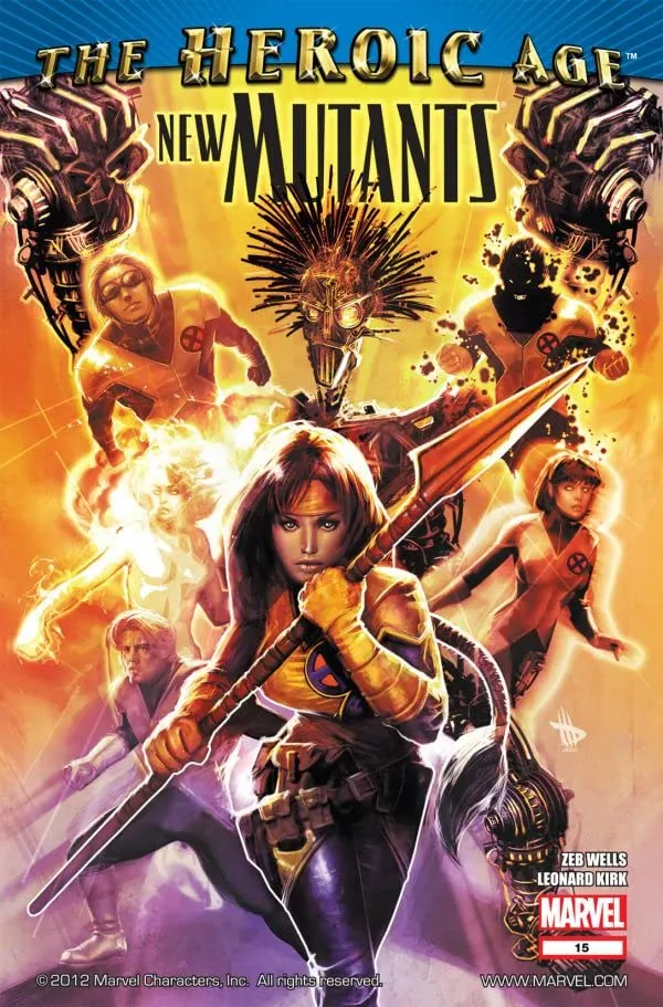 Cover of New Mutants #15