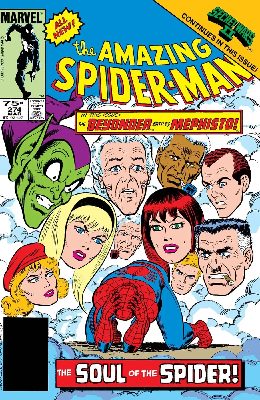 Cover of The Amazing Spider-Man #274