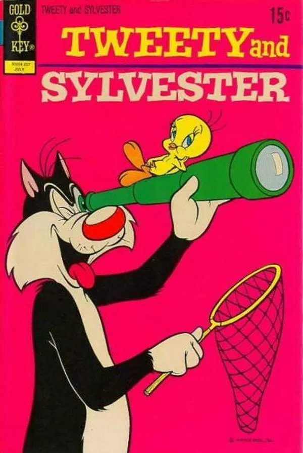 Cover of Tweety and Sylvester #25