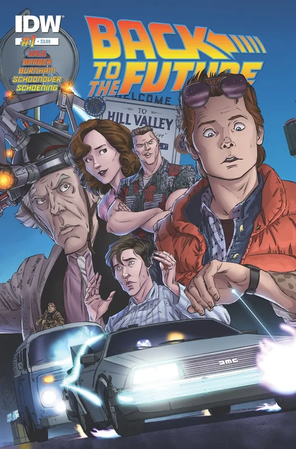 Cover of Back to the Future #1
