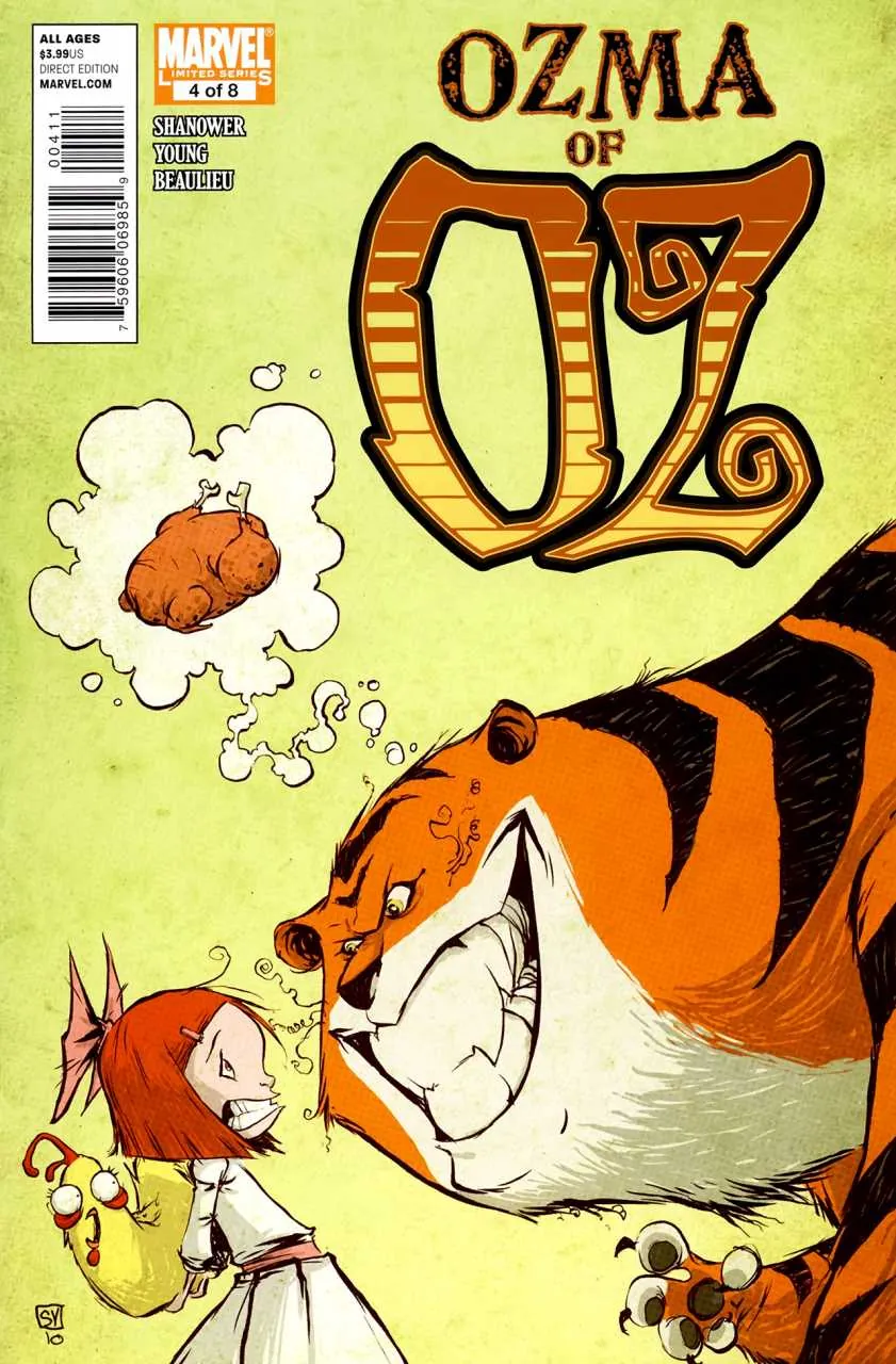 Cover of Ozma of Oz #4