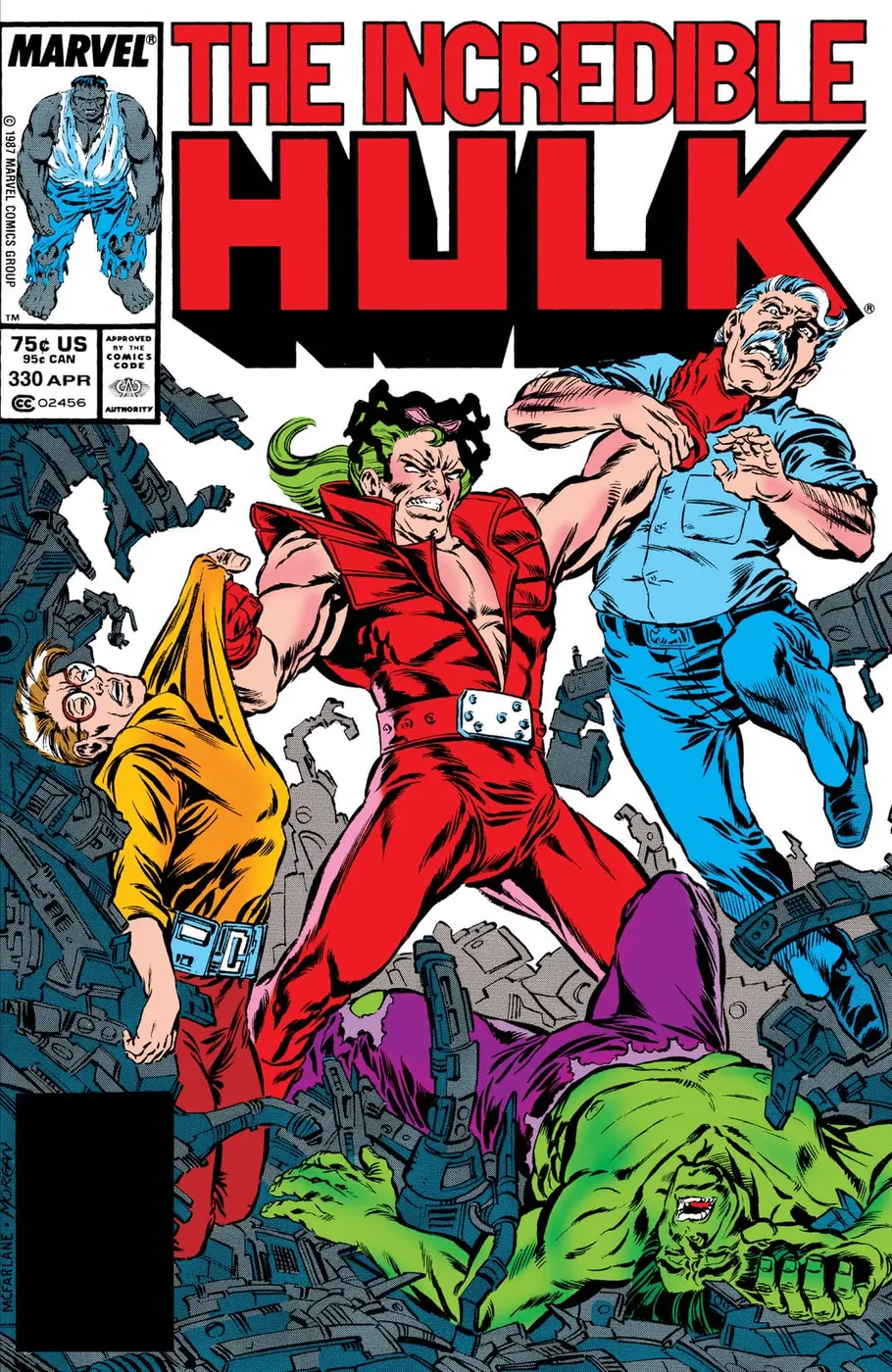 Cover of The Incredible Hulk #330