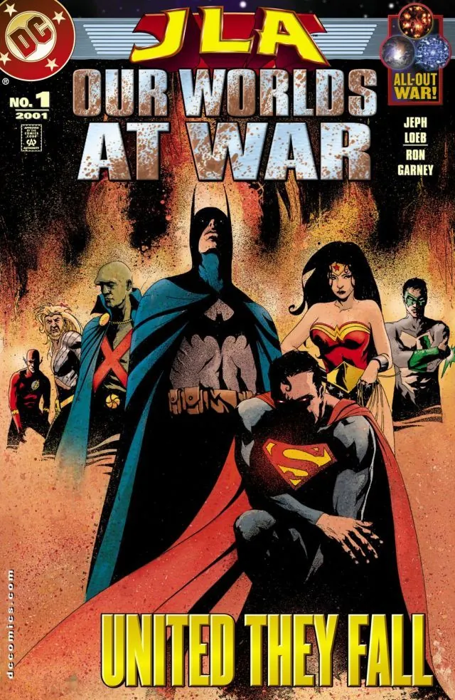 Cover of JLA: Our Worlds at War #1