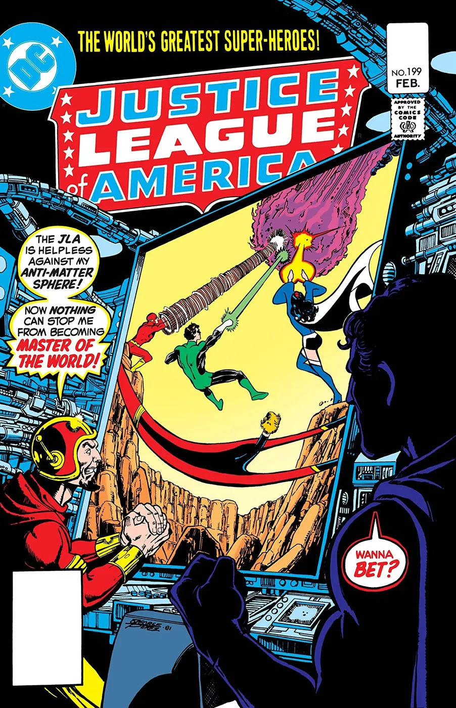 Cover of Justice League of America #199