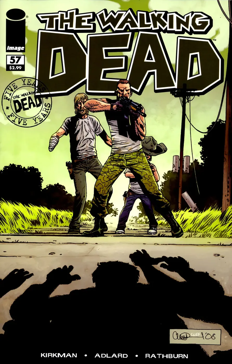 Cover of The Walking Dead #57