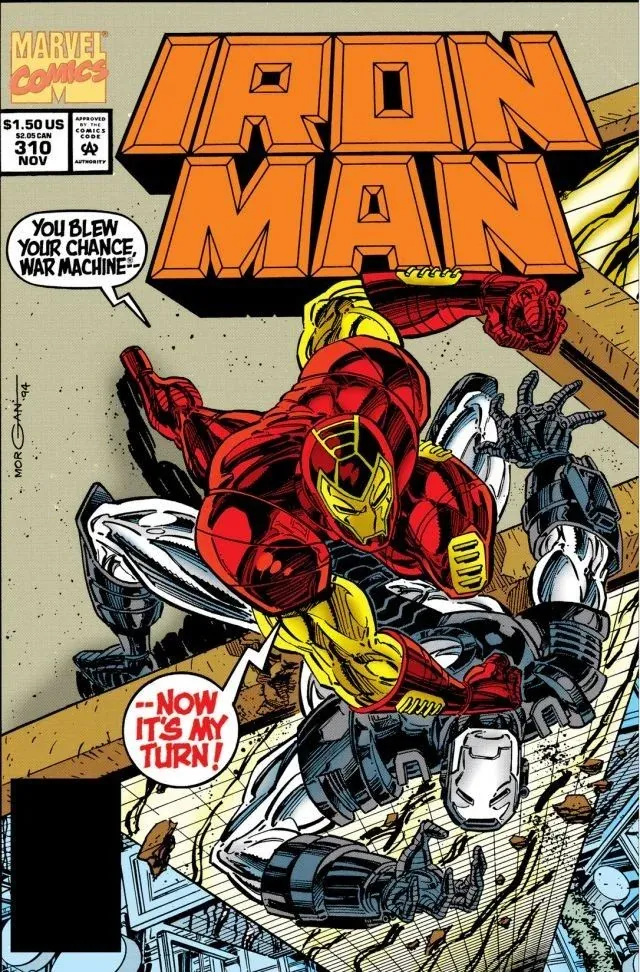 Cover of Iron Man #310