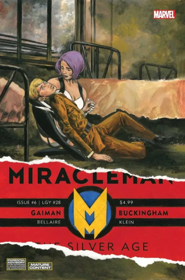 Cover of Miracleman by Gaiman and Buckingham: The Silver Age #6 (28)
