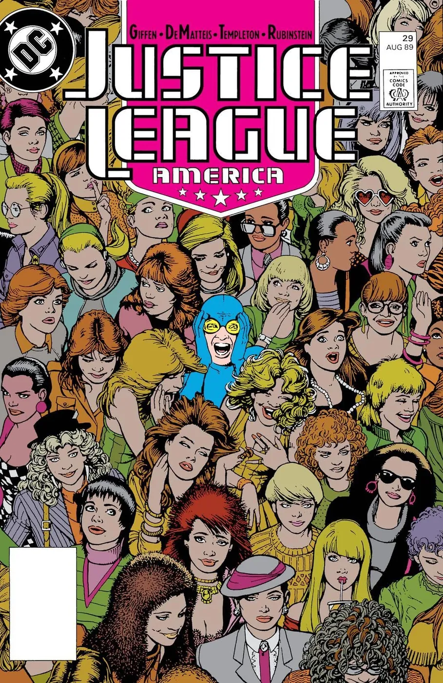 Cover of Justice League America #29