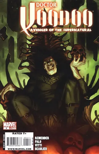 Cover of Doctor Voodoo: Avenger of the Supernatural #4