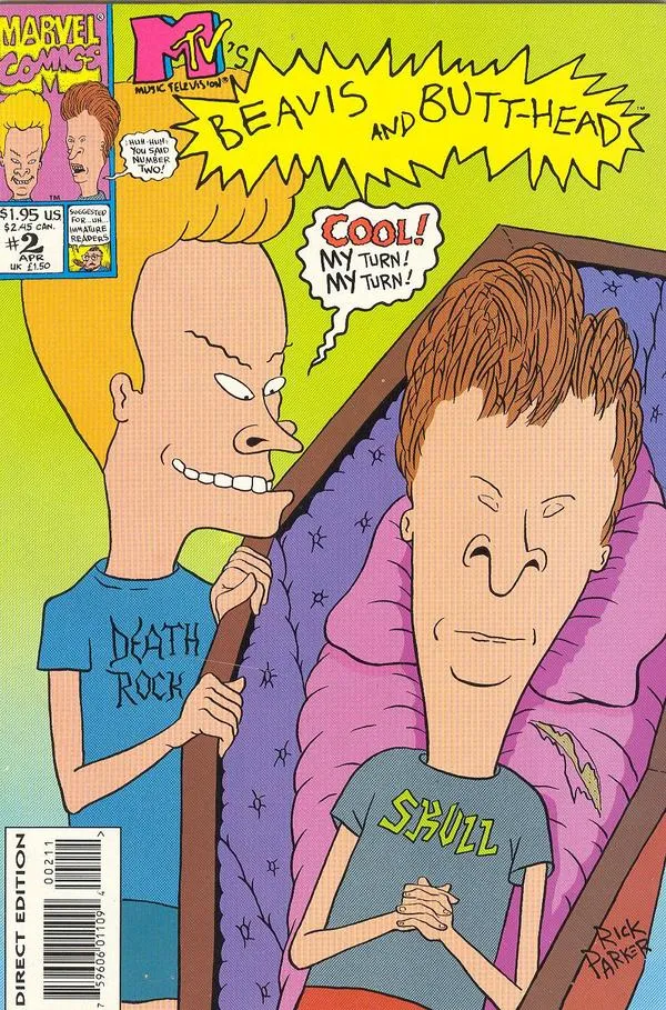 Cover of Beavis & Butt-Head #2